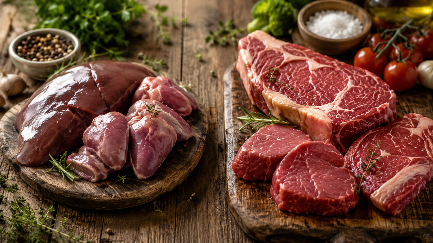 Organ Meat vs Muscle Meat Benefits
