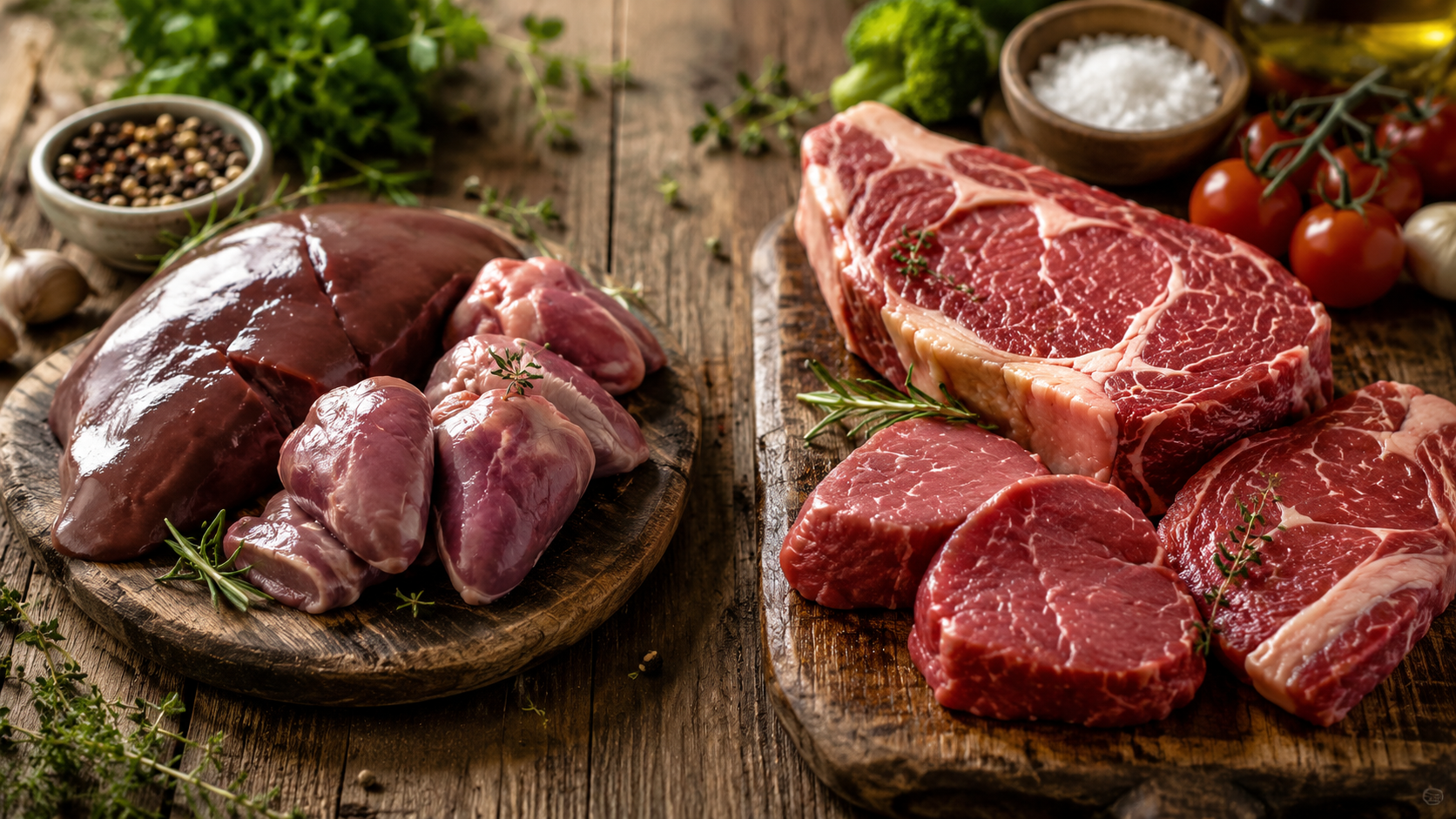 Organ Meat vs Muscle Meat Benefits
