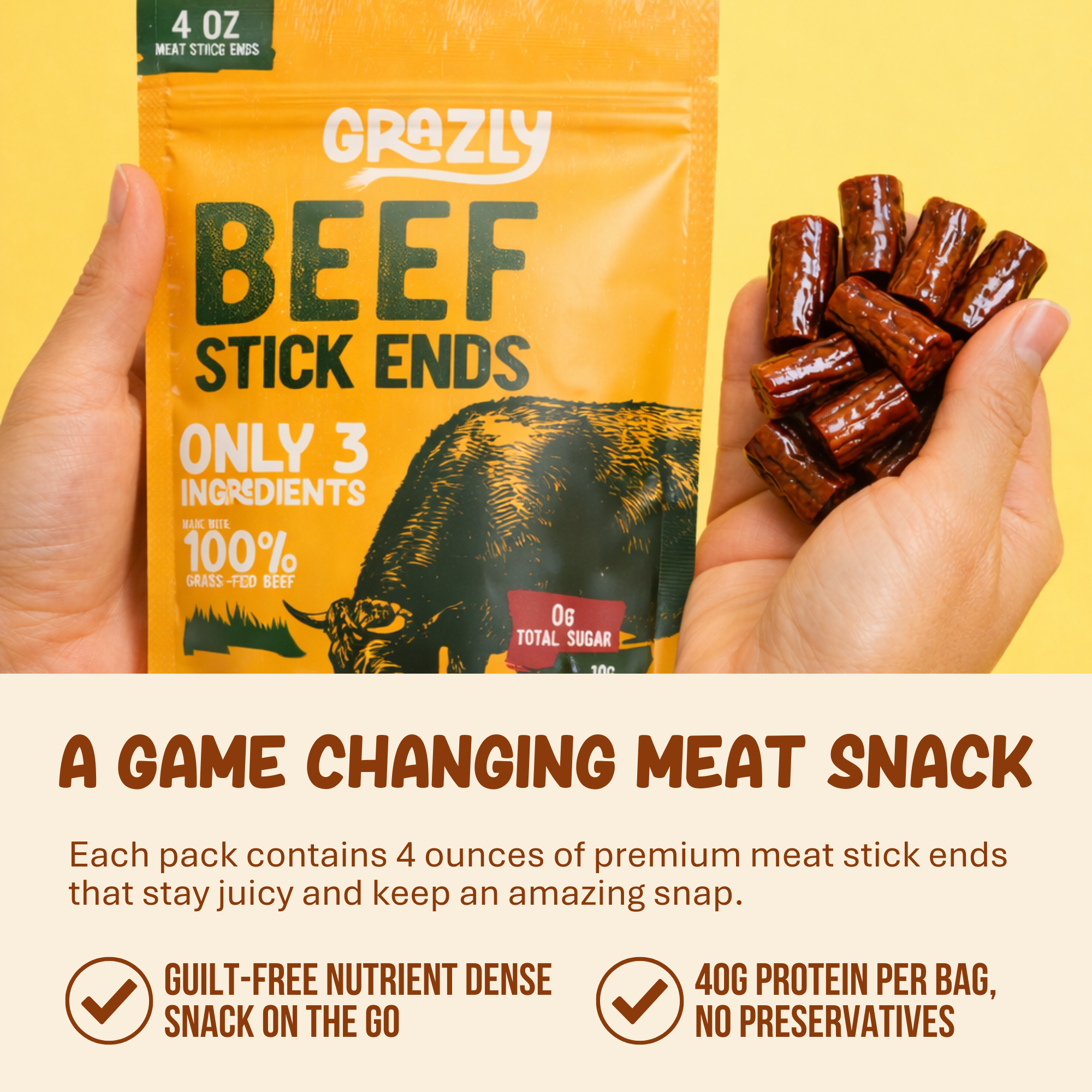 Plain Beef Stick Ends