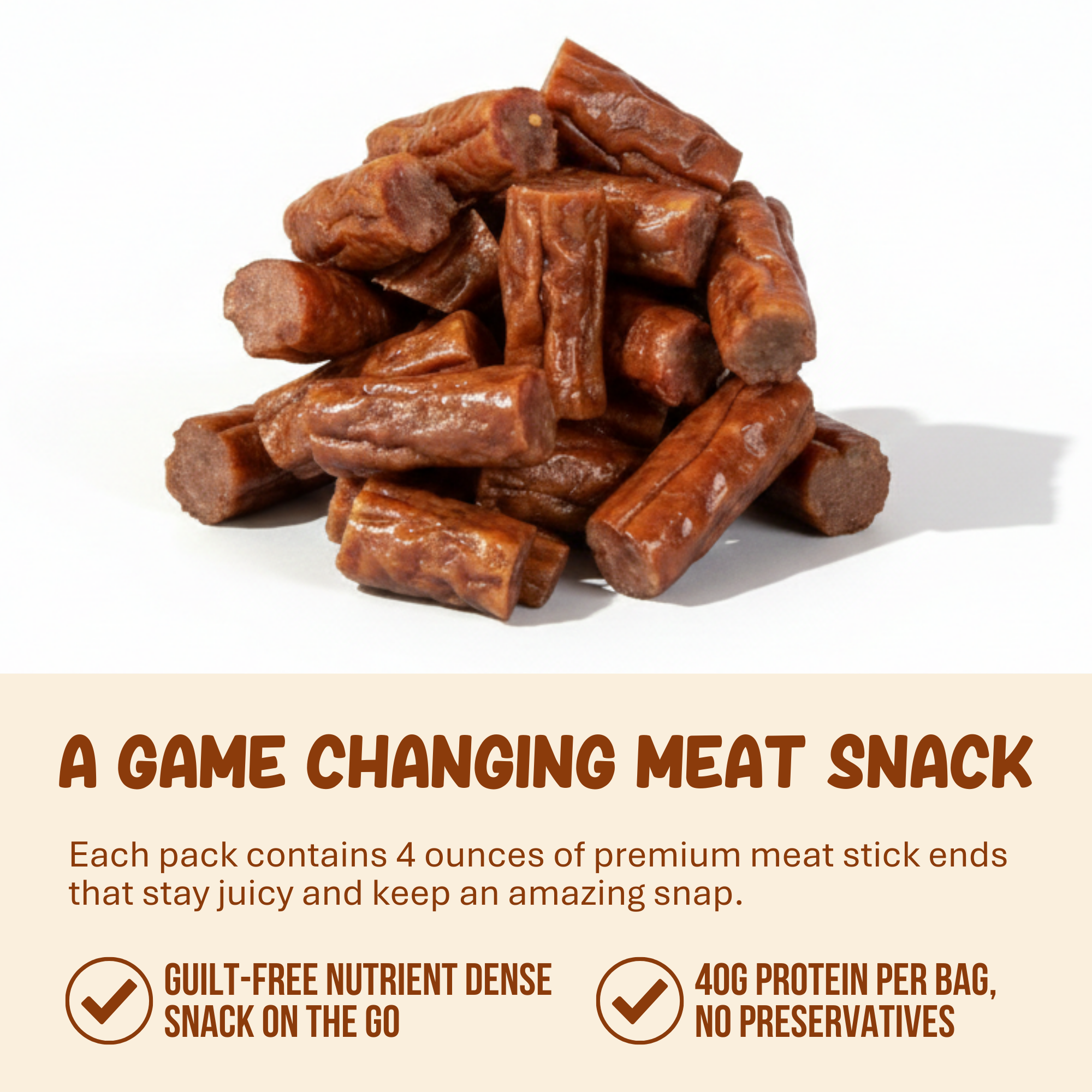 Plain Beef Stick Ends