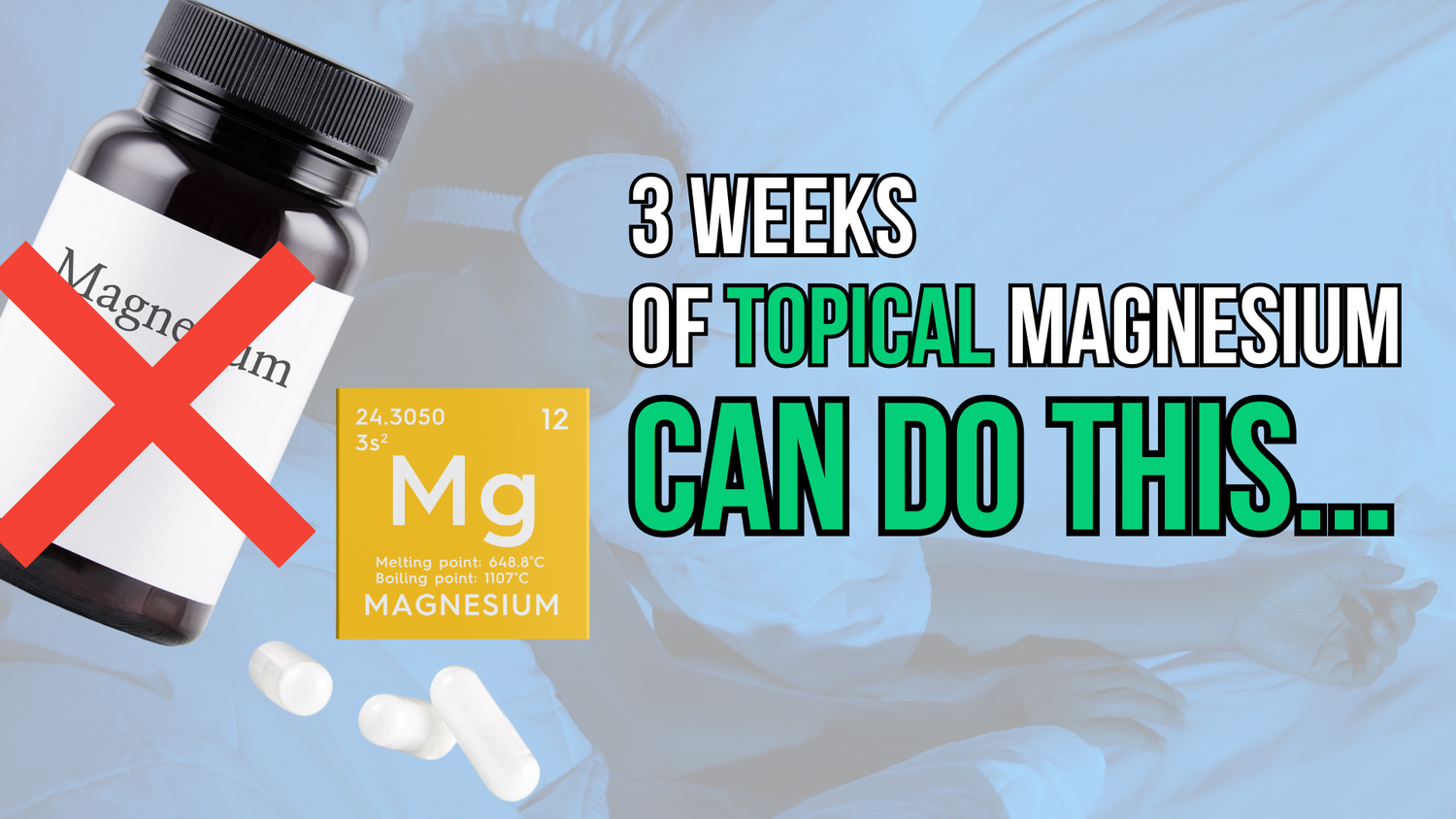 The Science of Magnesium for Sleep, Relaxation & Cortisol: Oral vs. Transdermal