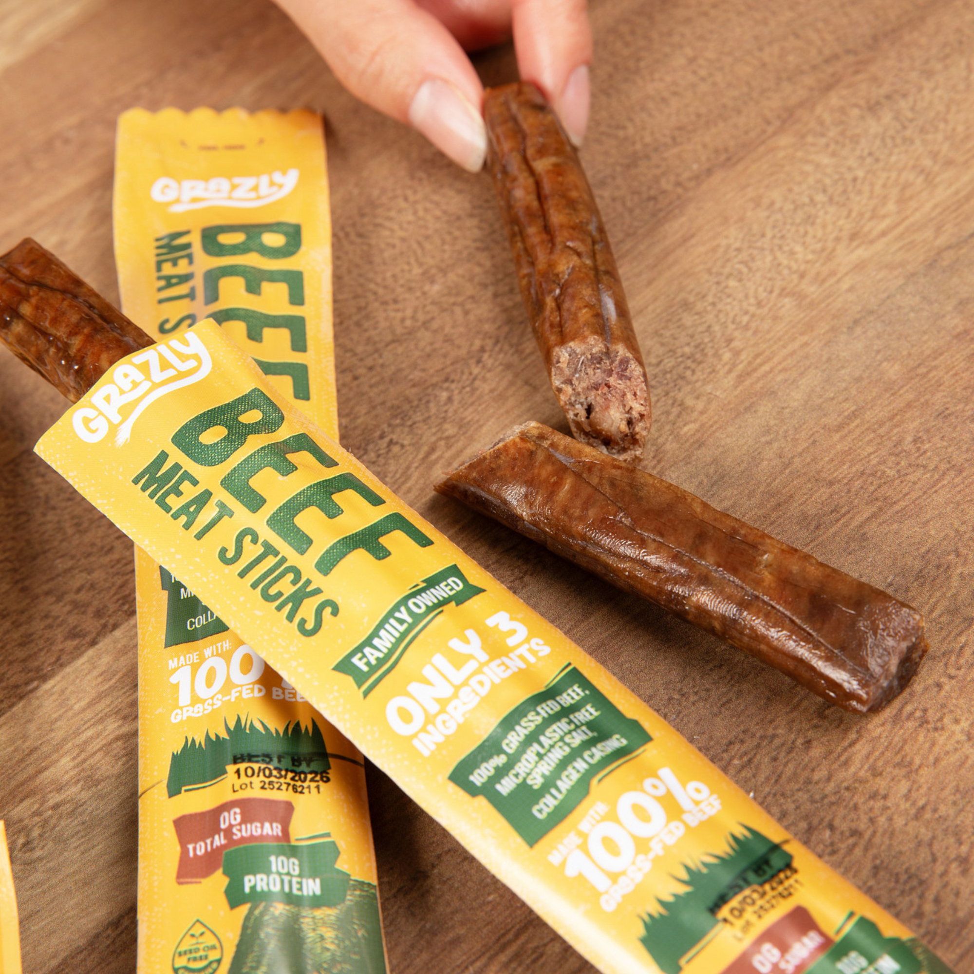 Plain Beef Meat Sticks