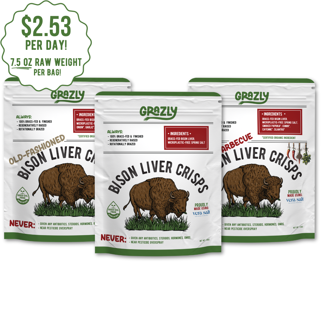 Bison Liver Crisp Variety Pack