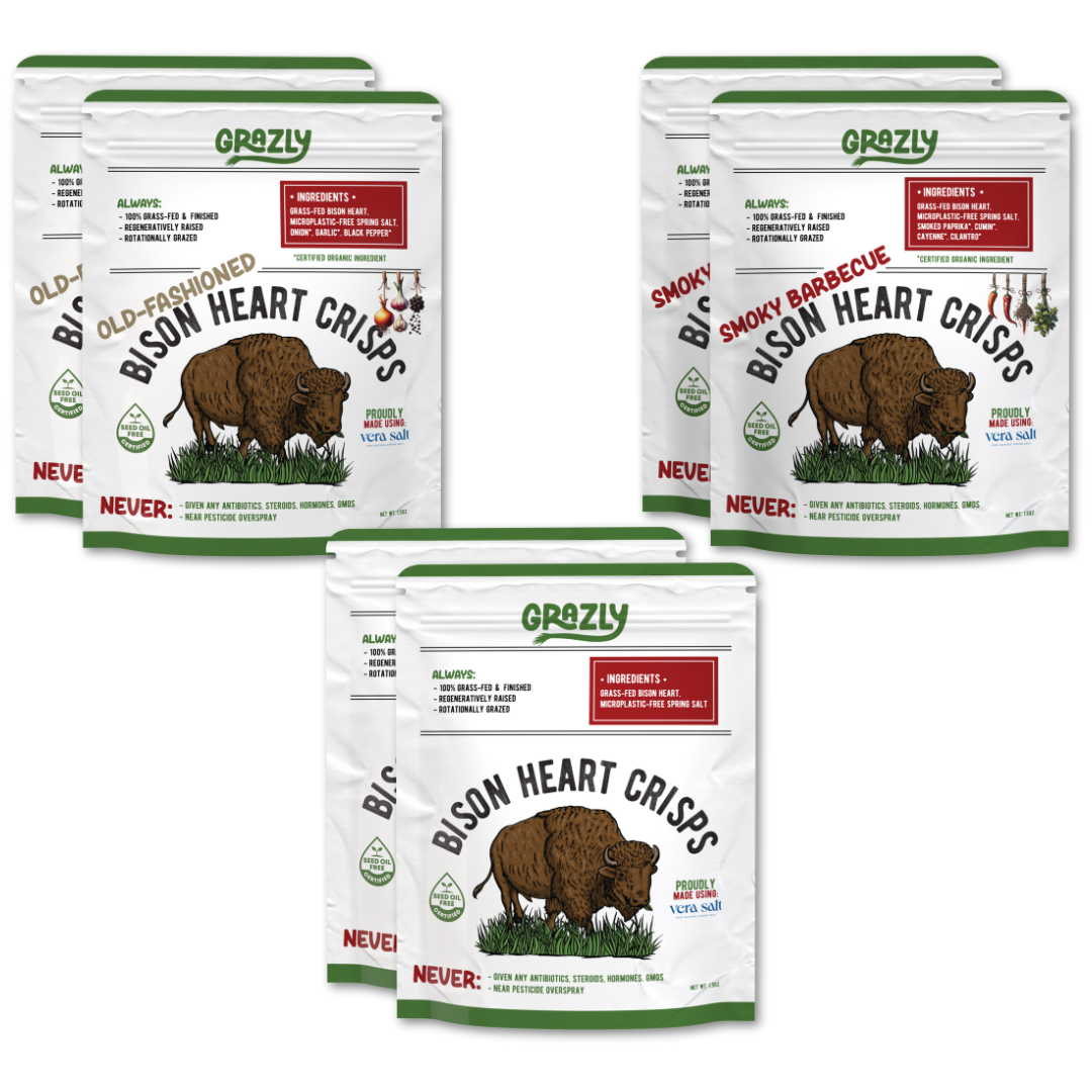 Bison Heart Crisp Variety Pack