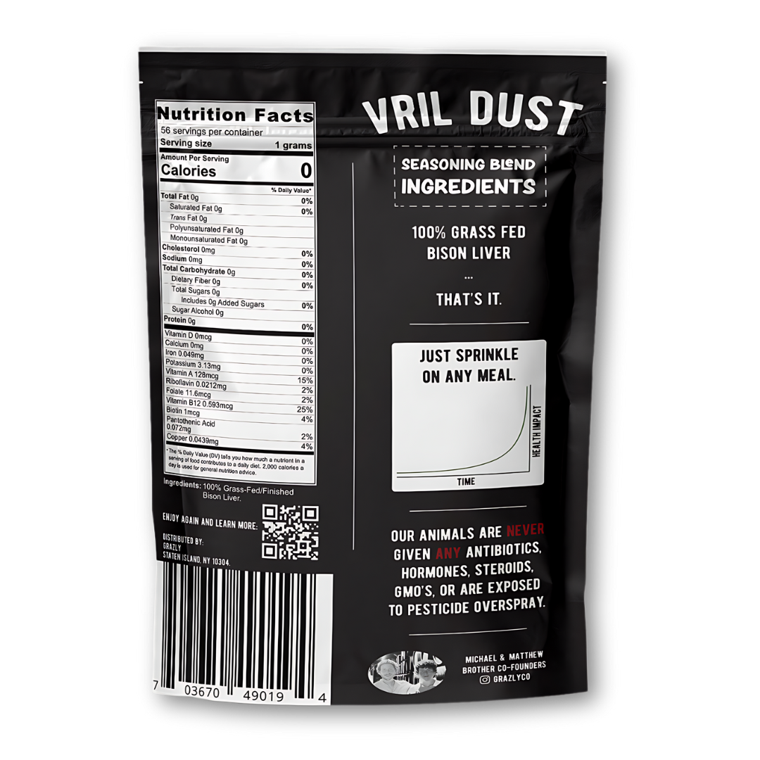 Vril Dust Seasoning - 100% Grass-Fed/Finished