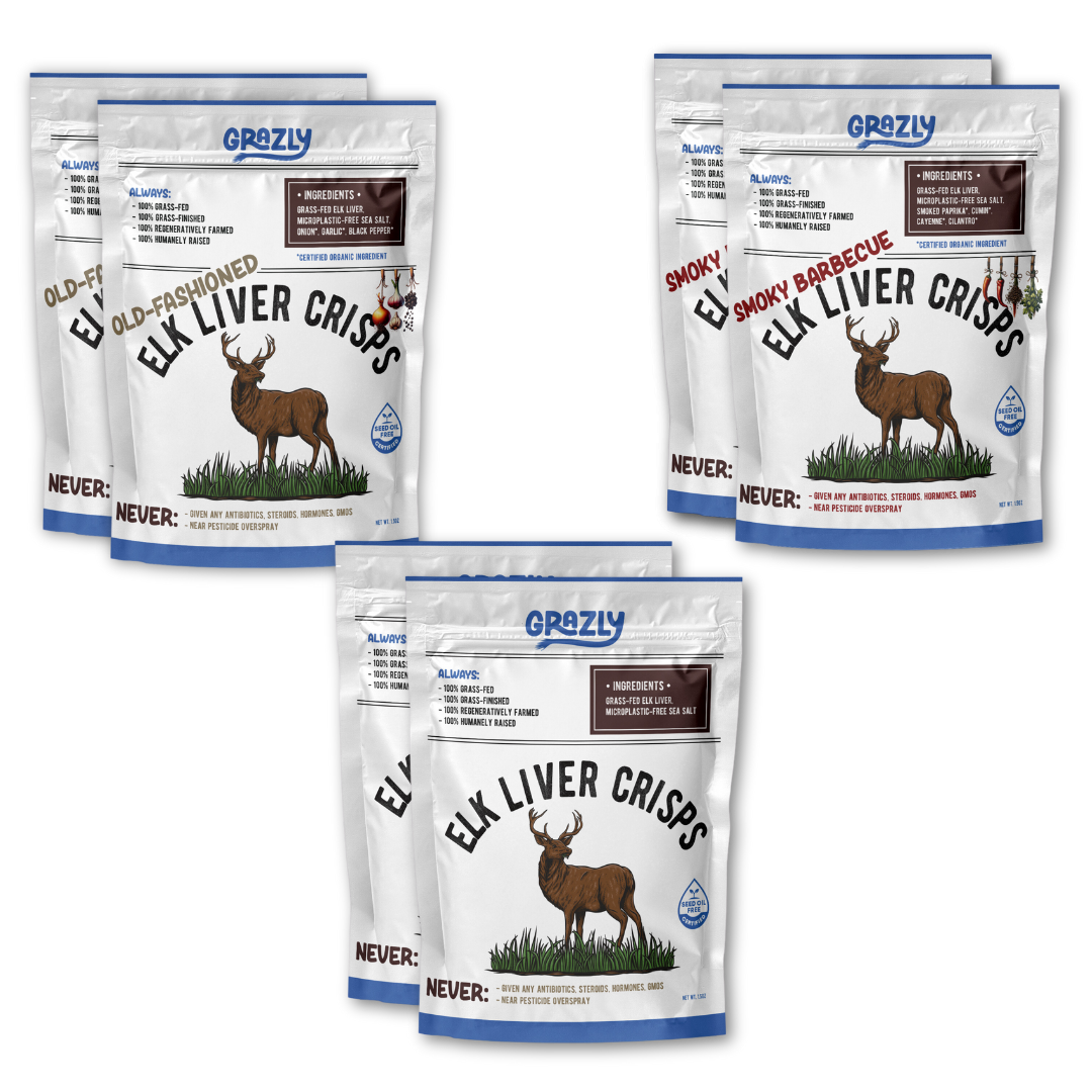 Elk Liver Crisp Variety Pack