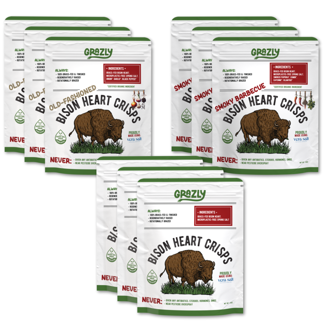 Bison Heart Crisp Variety Pack