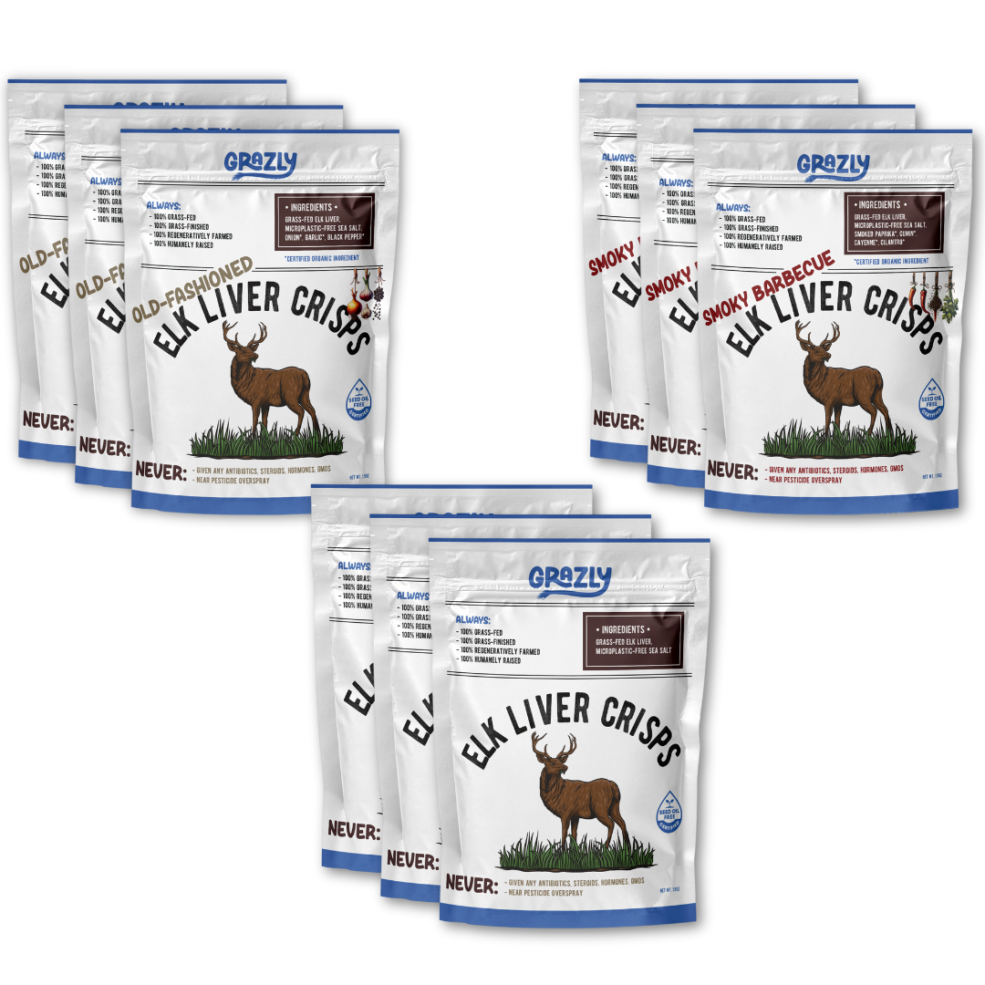 Elk Liver Crisp Variety Pack