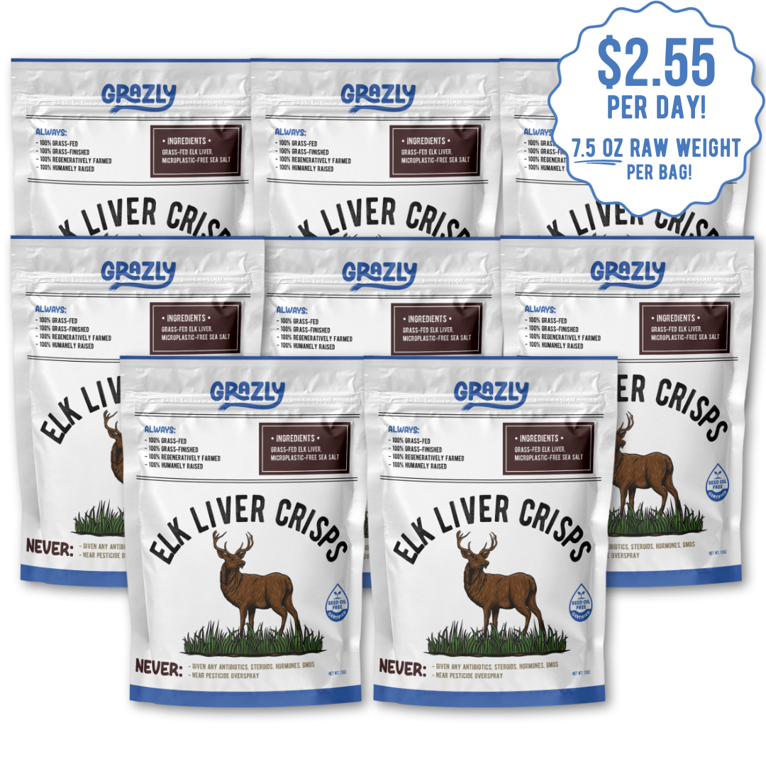 Elk Liver Crisps - 100% Grass-Fed/Finished