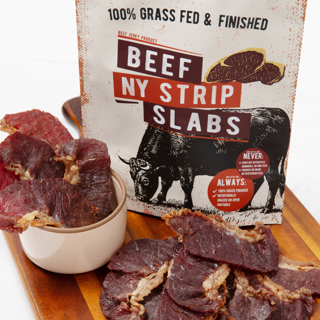 Beef NY Strip Slabs - 100% Grass-Fed and Finished