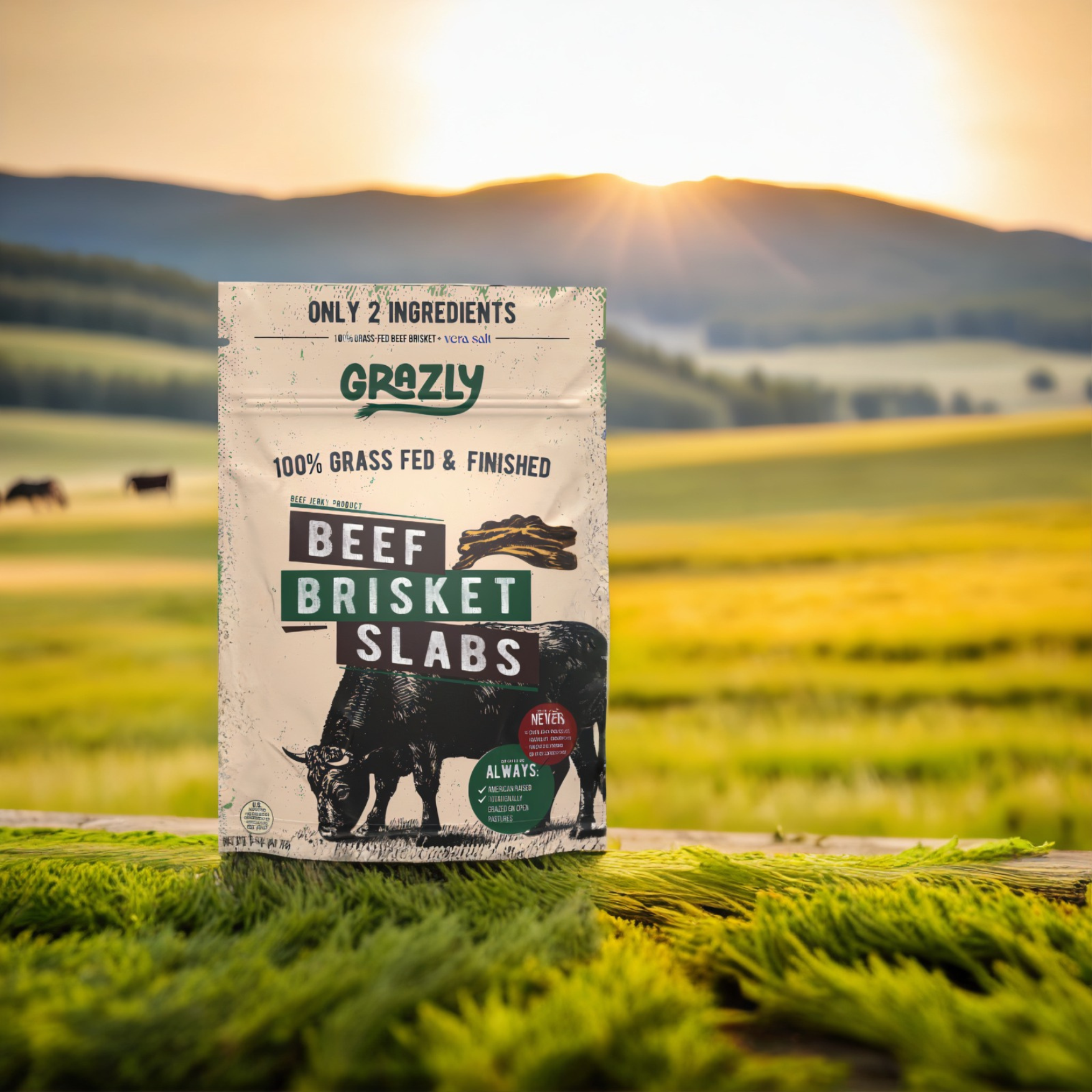 Beef Brisket Slabs - 100% Grass-Fed & Finished