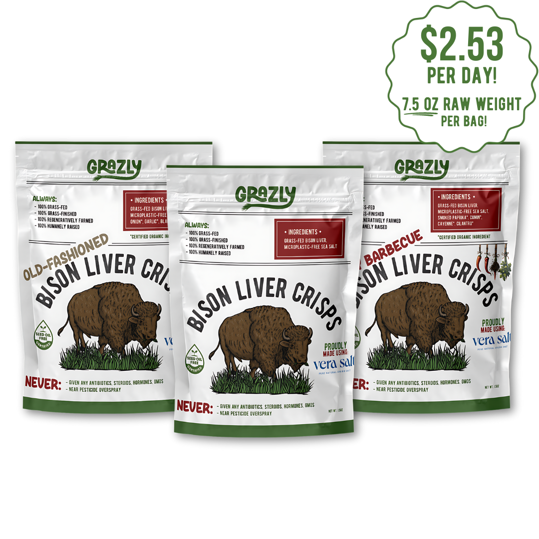 Bison Liver Crisp Variety Pack